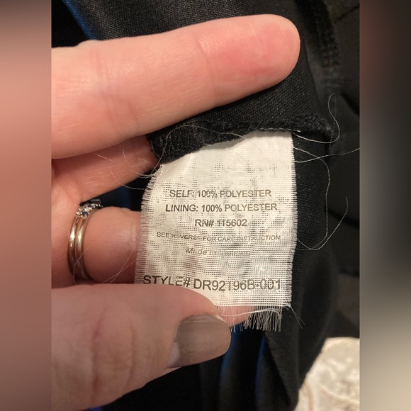 Lush Black sleeveless dress open back - Picture 6 of 6